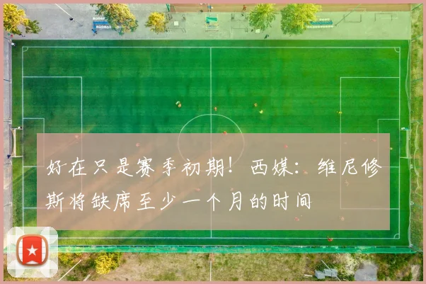 好在只是赛季初期！西媒：维尼修斯将缺席至少一个月的时间